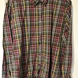 LOFT Women's Plaid Shirt